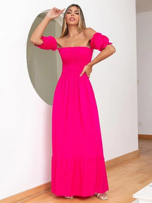 Vestido Longo Flare